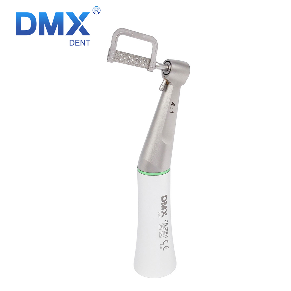 DMXDENT Dental 4:1 Reduction Interproximal Stripping IPR System Handpiece Contra Angle