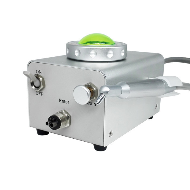 Dental Airflow Teeth Cleaning and Polishing Sandblaster Machine 4 Hole Silver / Golden