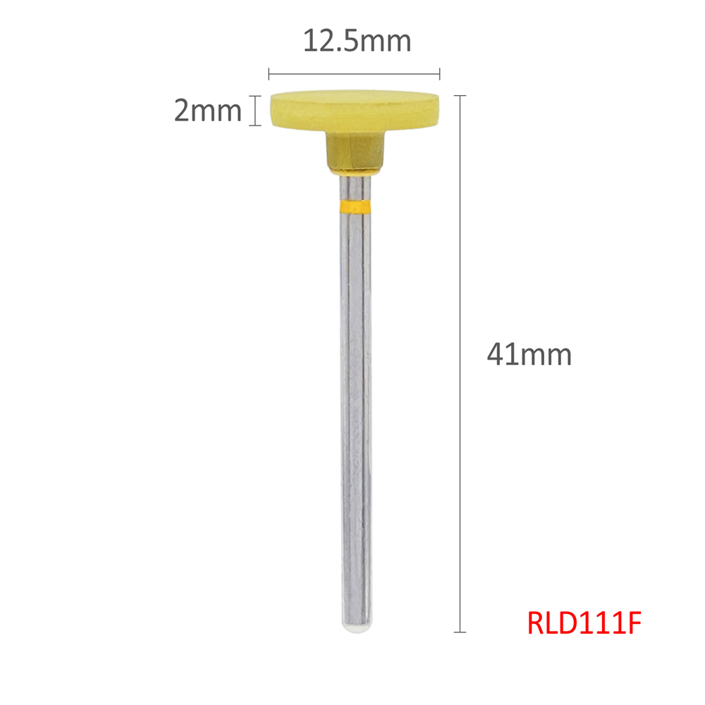 Dental HP Rubber Diamond Polisher Polishing Wheel Disc Fine Coarse