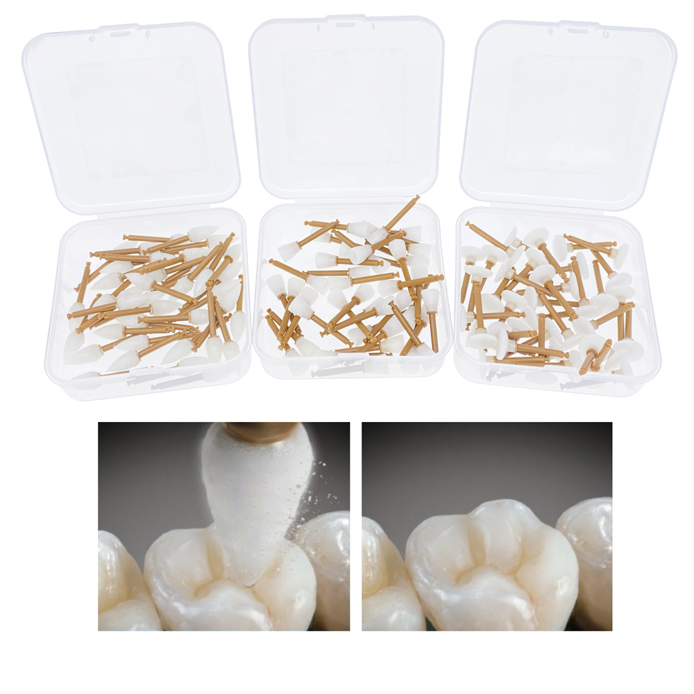 MacDent Dental Finishing Finisher Cups Points Discs Composite Polishing RA Shank Enhance Style
