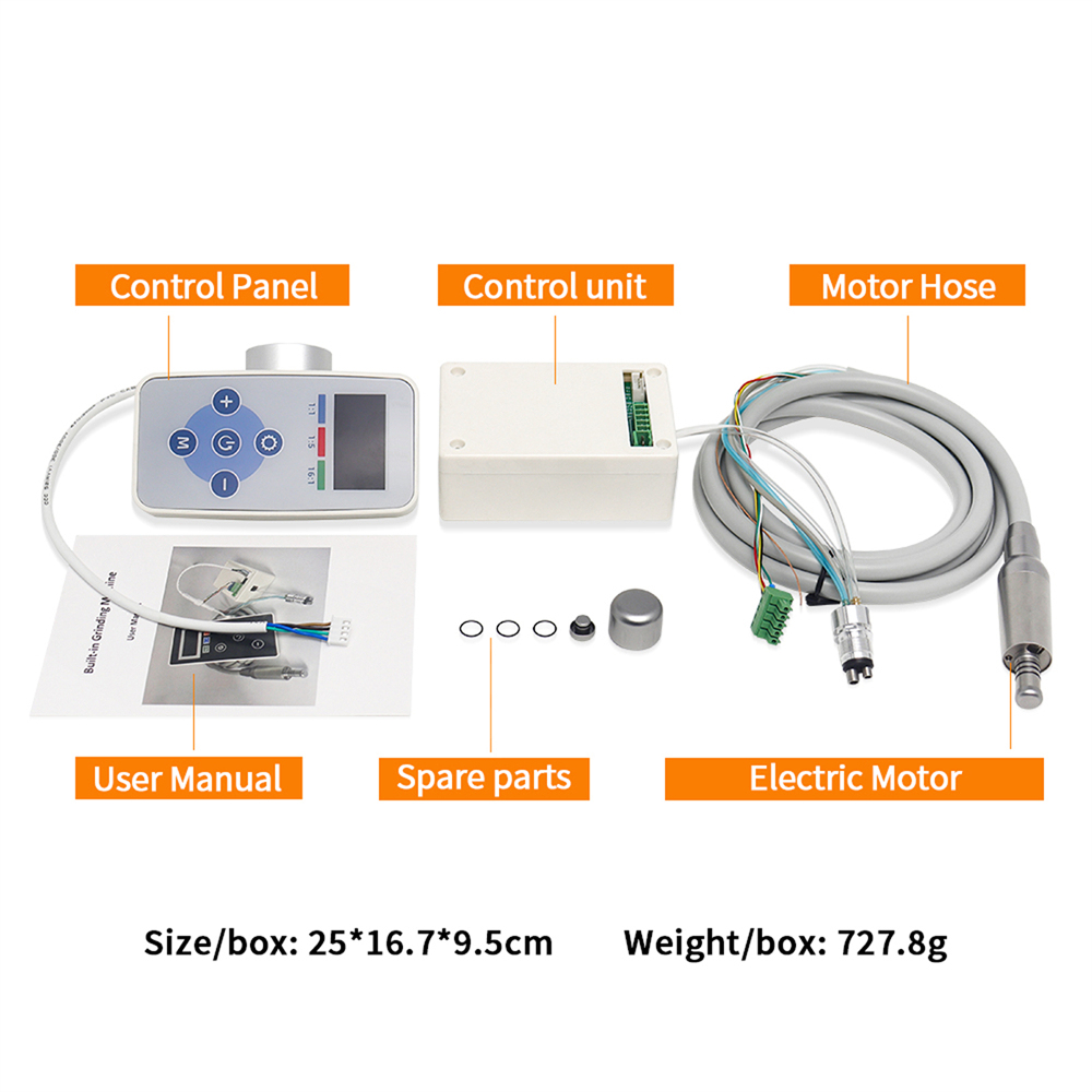 TOP MOTOR II Dental Built In Electric Motor LED Micro Motor