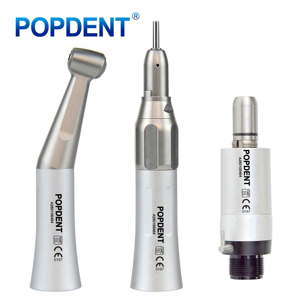 POPDENT Dental E-generator LED High Speed/Low Speed Handpiece Kit 2Hole/4Hole