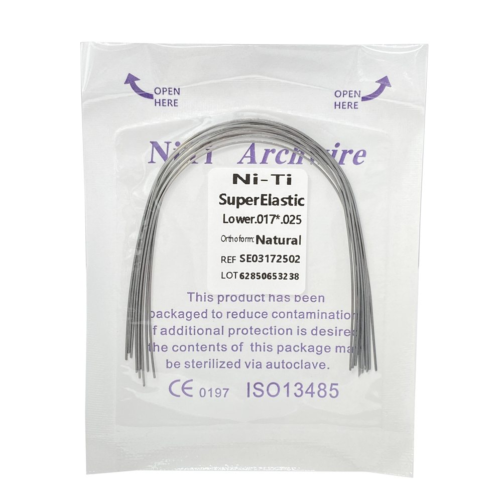 10Pcs Dental Orthodontic Stainless Steel/Niti Arch Wires Rectangular Wires