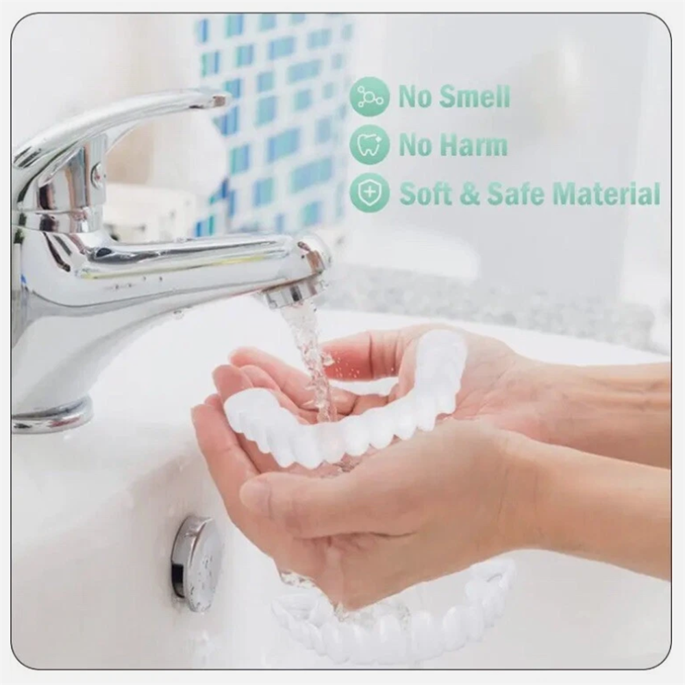 Tooth False Teeth Denture Veneers Dental Tooth False Teeth Set