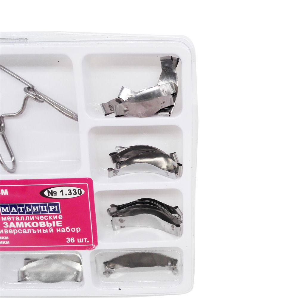 Dental Saddle Contoured Metal Matrices Matrix & Springclip TOP BM № 1.330