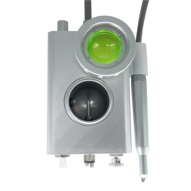 Dental Airflow Teeth Cleaning and Polishing Sandblaster Machine 4 Hole Silver / Golden