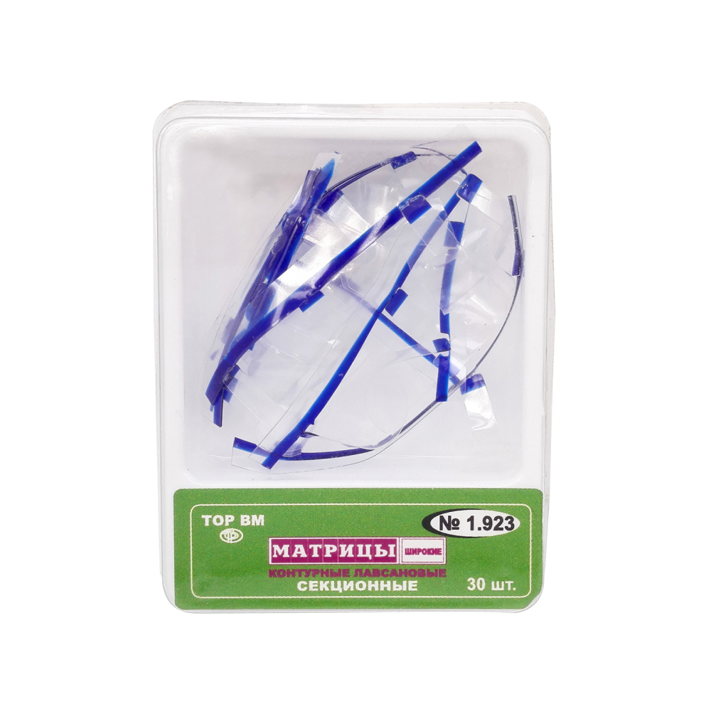 Dental Transparent Resin Sectional Contoured Matrices Matrix S/L 30 Pcs/Pack