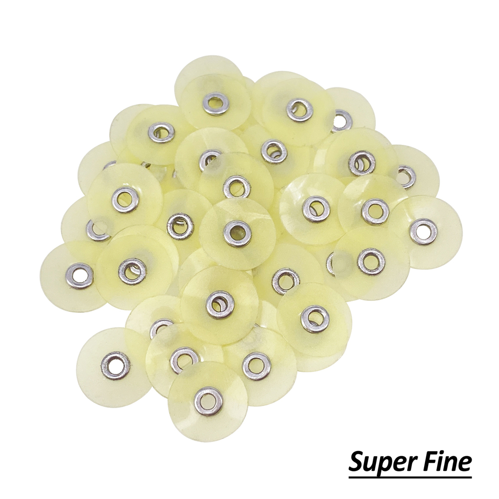 50pcs Dental  Contouring Polishing Finishing Discs 9.5/12/12.7/14/16mm