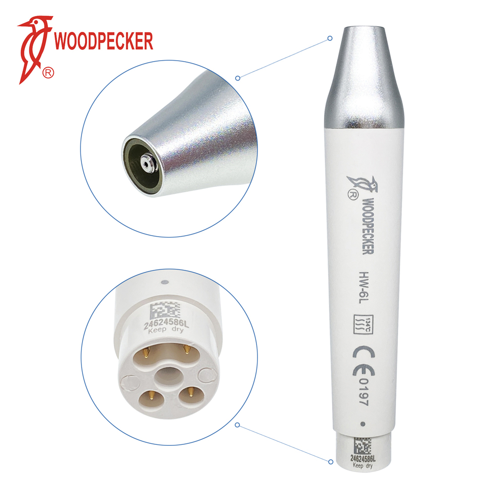 Woodpecker DTE Dental Ultrasonic Piezo Scaler Handpiece Tips HW-5L/HW-3H/HW-6L/HD-7H/HD-7L