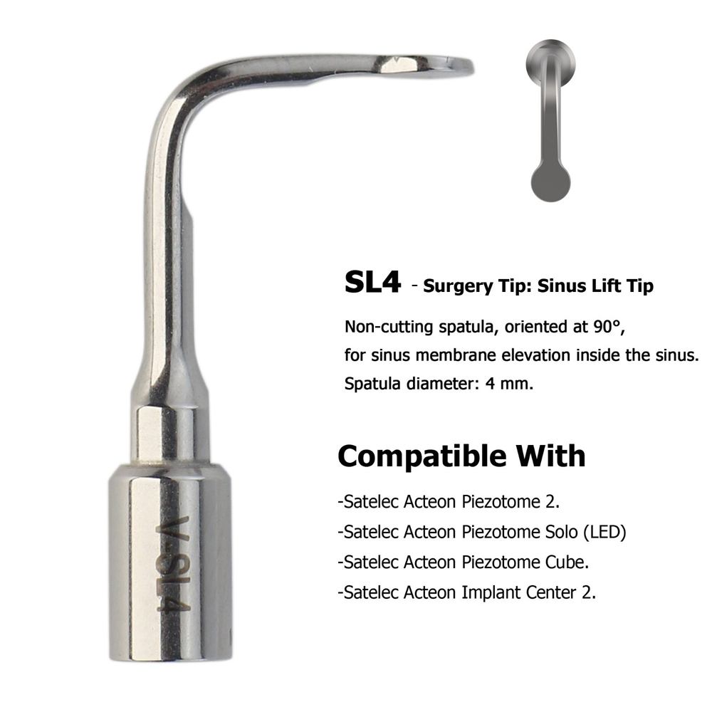 Dental ACTEON Piezotome 2 Cube Ultrasonic Surgery Tips Satelec Piezo Scaler Tips
