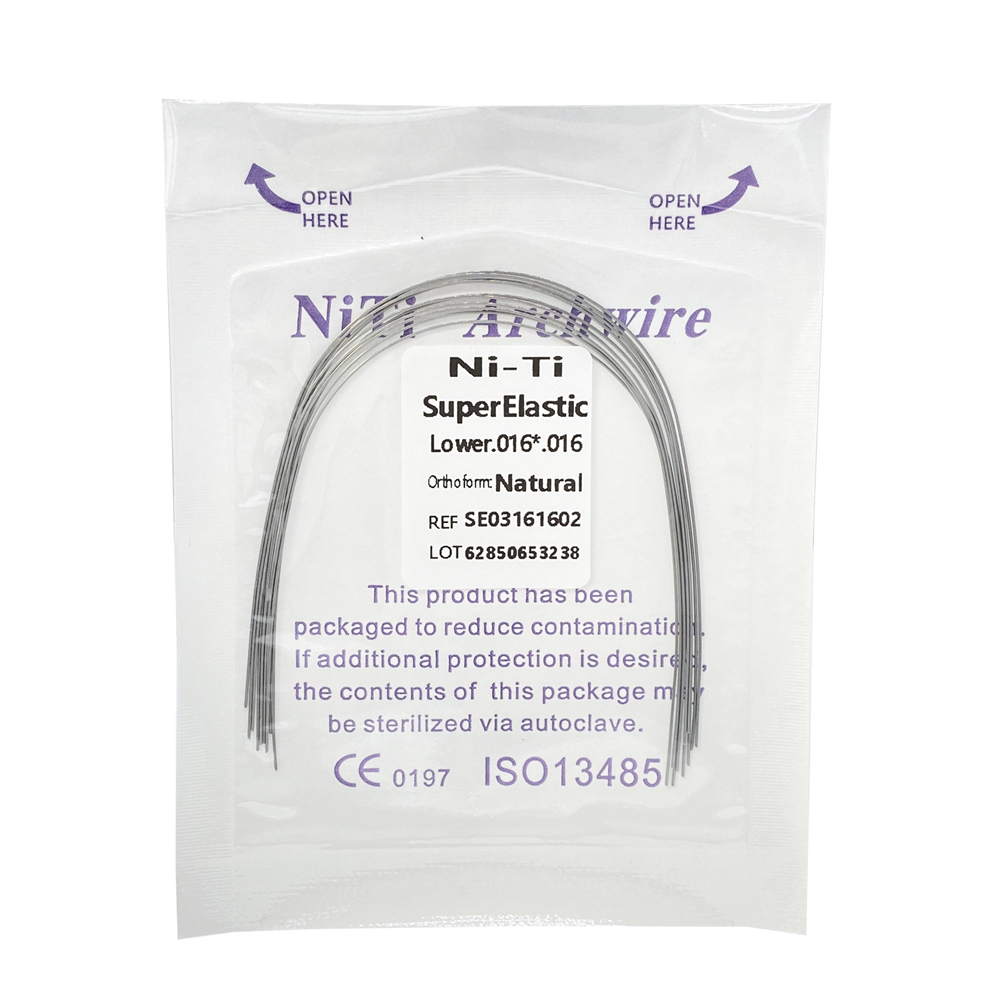 10Pcs Dental Orthodontic Stainless Steel/Niti Arch Wires Rectangular Wires