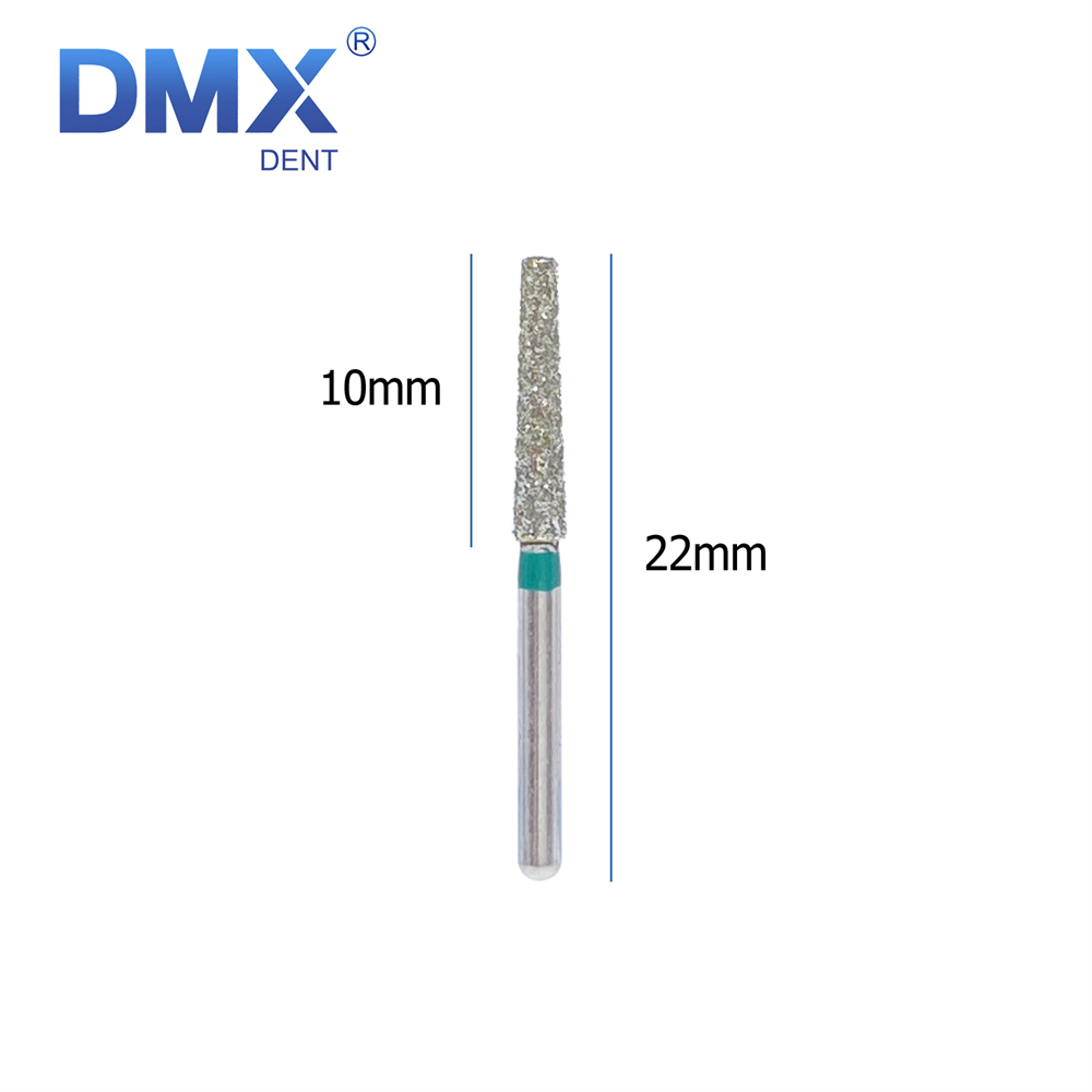 DMXDENT Diamond Burs Drill FG 1.6mm 5pcs/pk Dental High Speed Handpiece 154 Types Optional