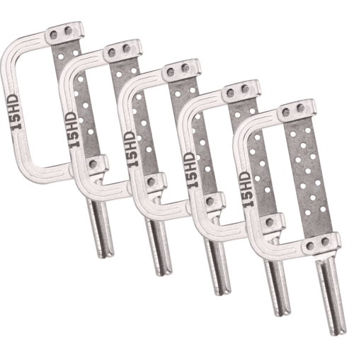 Dental Orthodontic Interproximal Enamel Reduction Automatic Strip For IPR System hole Type & Double side 15-90