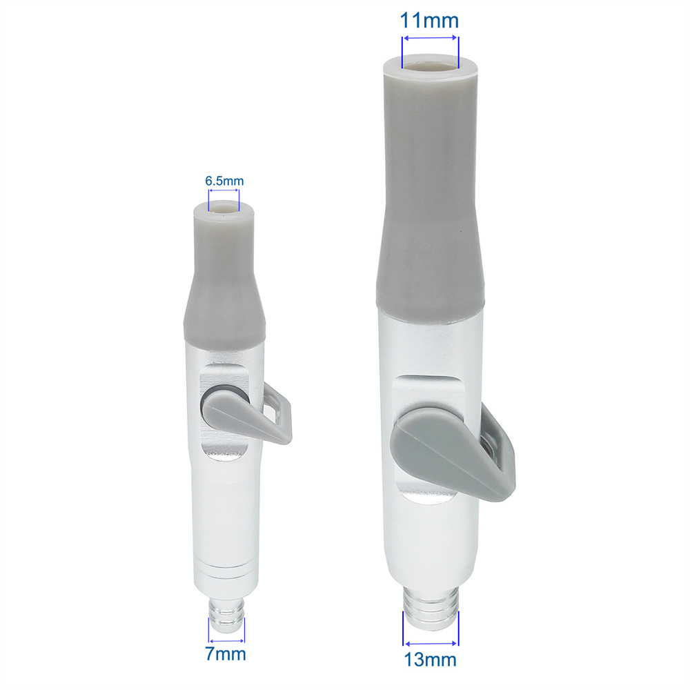 Dental Oral Saliva Ejector Suction Short Strong Weak Handpiece Tip SE Valve