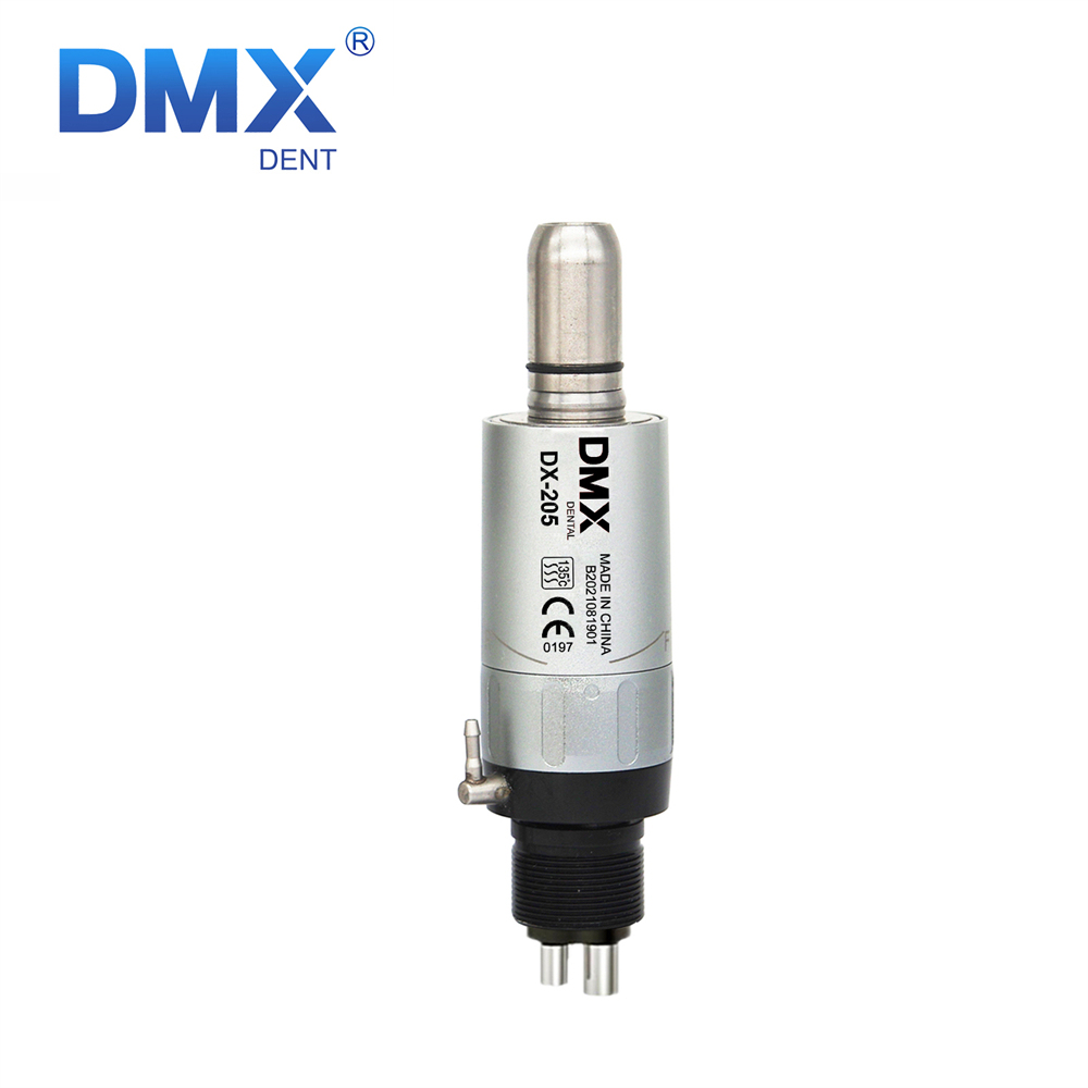 DMXDENT Dental Low Speed Handpiece Straight Contra Angle Air Motor 2/4Hole