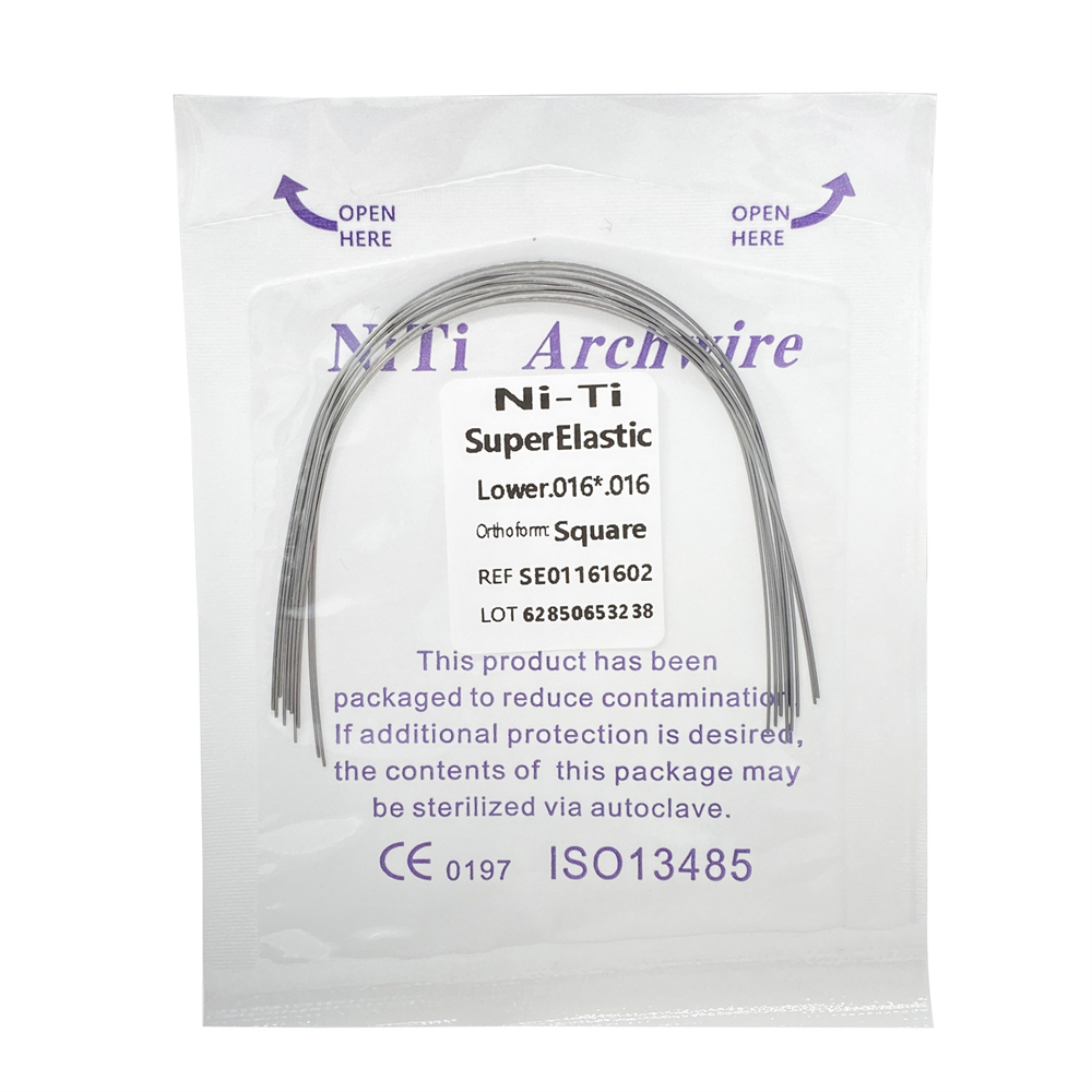 10Pcs Dental Orthodontic Stainless Steel/Niti Arch Wires Rectangular Wires