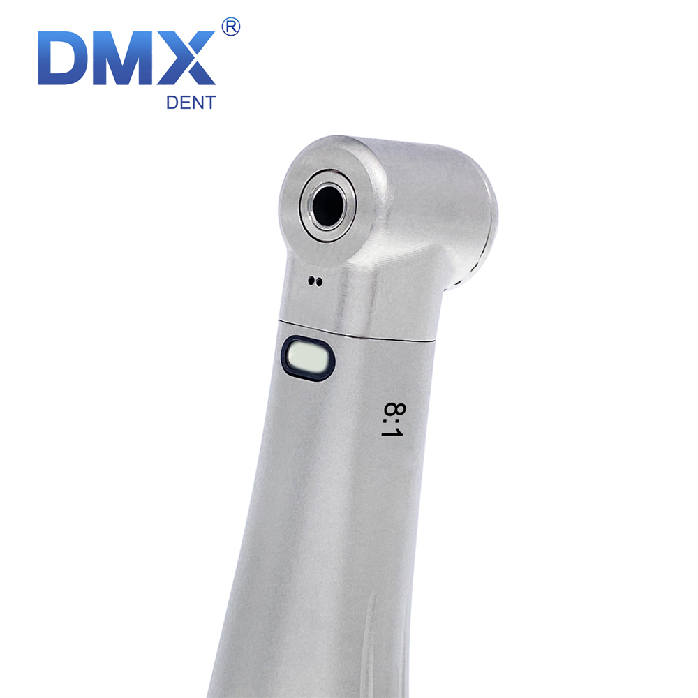 DMXDENT Dental Low Speed（Reduction）Fiber Optic Contra Angle Handpiece 4:1 10:1 16:1 NSK