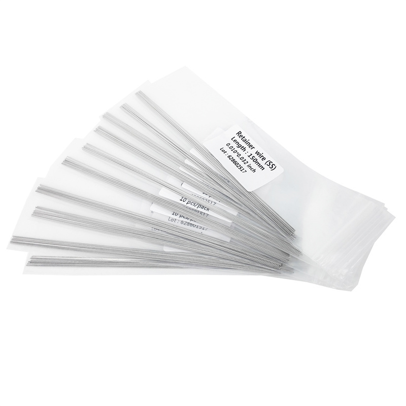 Dental Orthodontic Flat Strand Lingual Retainer Wire .010"x.028" .010"x.032"