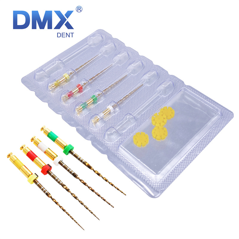DMXDENT PT-ONE Gold Dental Endo Root Canal Files For Wave One RECIPROCATING