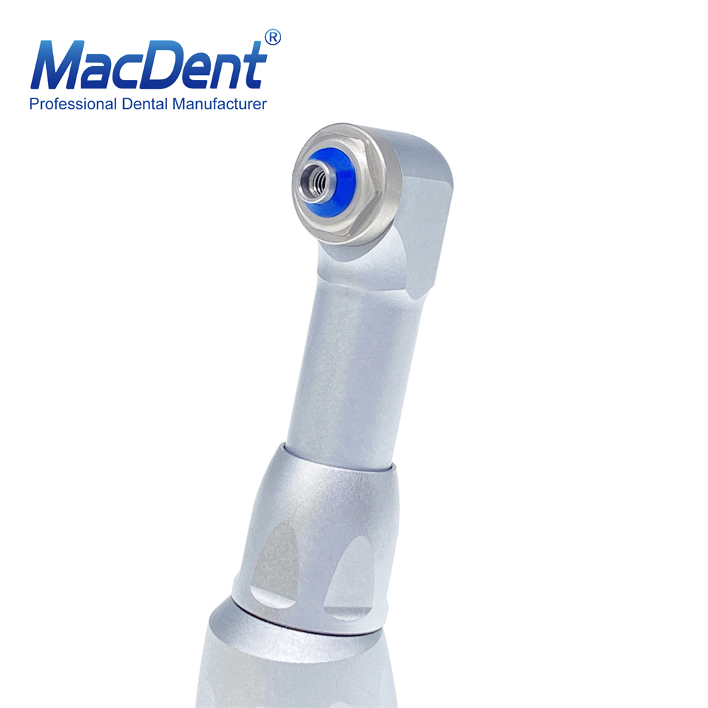MacDent MK-PH1 Dental 1:1 Prophy Polishing Contra Angle Slow Low Speed Handpiece Threaded Screw-in Head