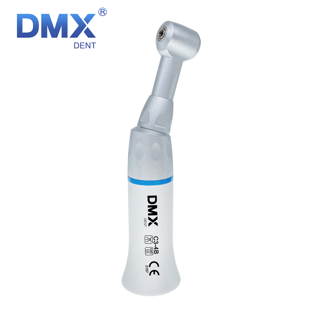 DMXDENT Dental Slow Low Speed Handpiece Straight Contra Angle Air Motor 2/4Holes