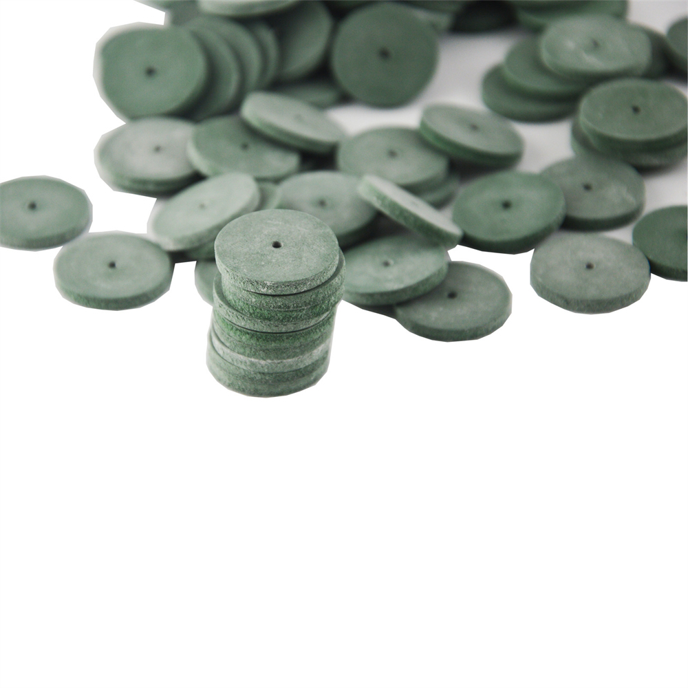 Dental Lab Rubber Polishing Wheels Burs Silicone Polishers 2.35mm