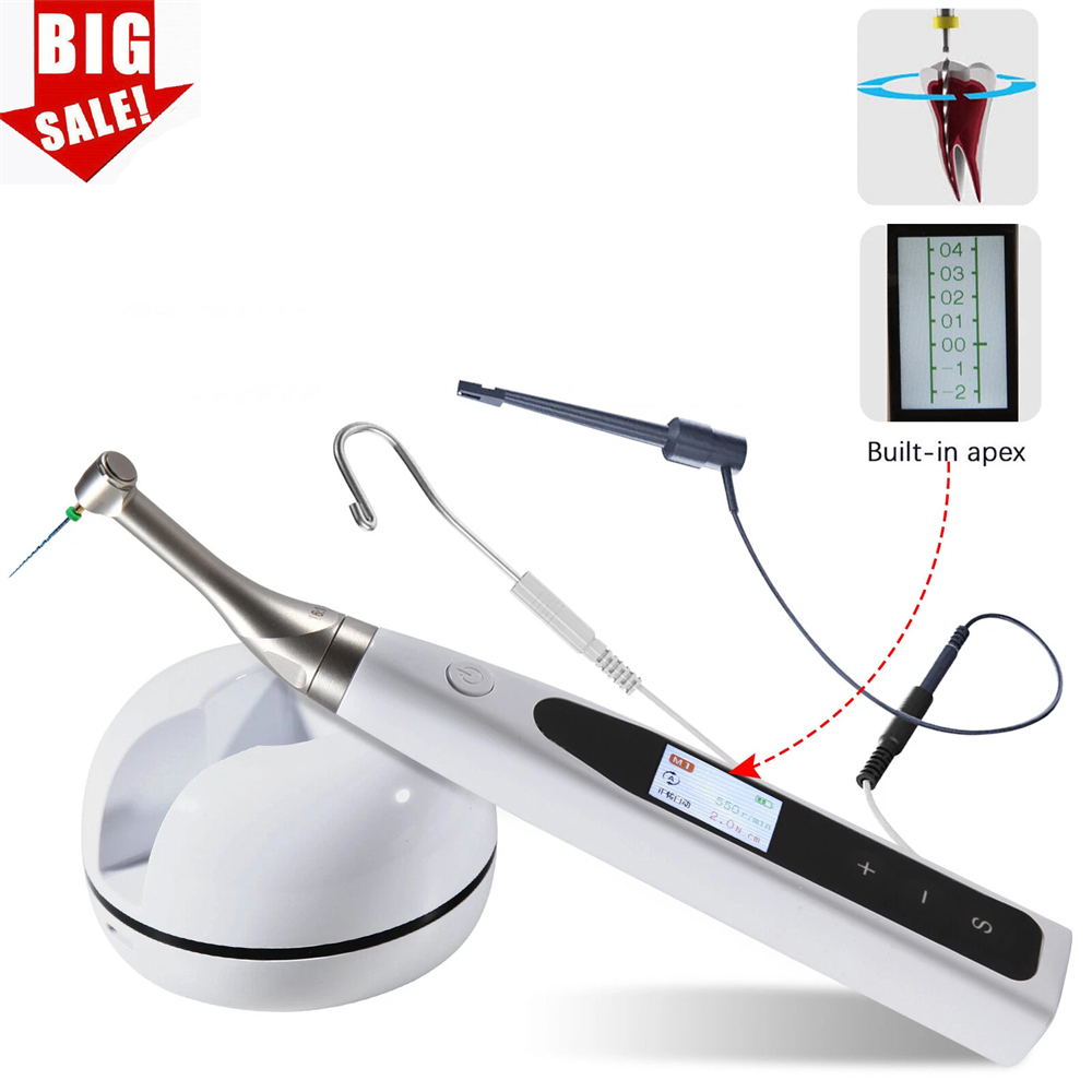 Woodpecker Style 2 in 1 Wireless Dental Endo Motor Reciprocating & Apex Locator / PT-Blue Files