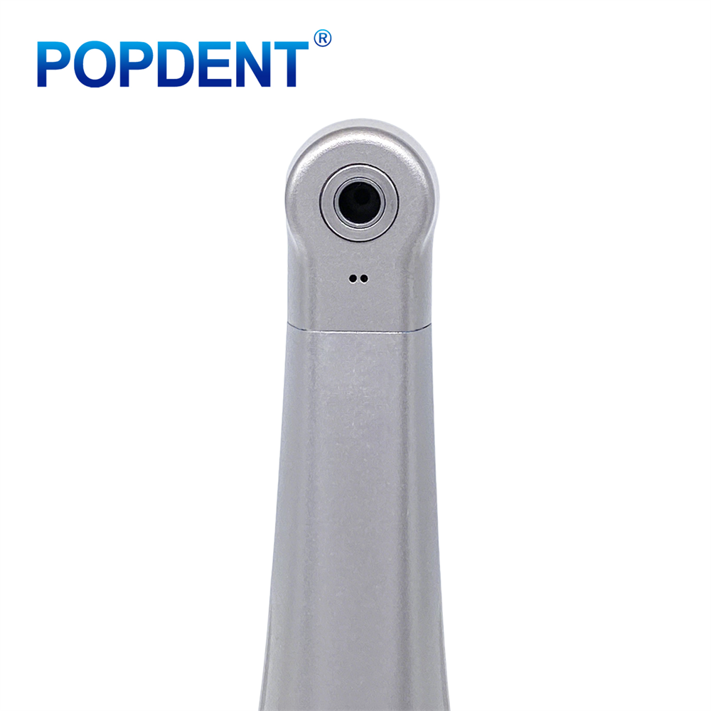 POPDENT Dental 1:1 Fiber Otic/Non Fiber Optic Contra Angle Handpiece Inner/External Water