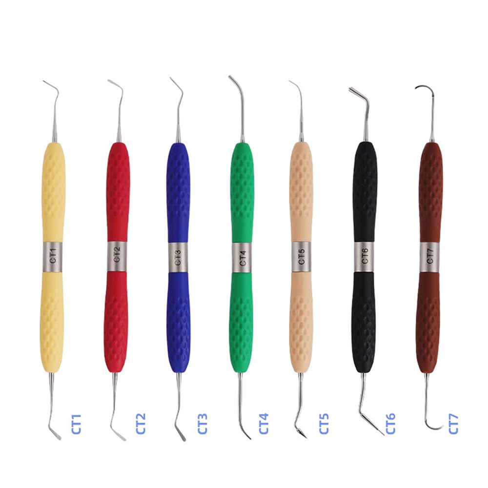 luxury Dental Composite Restorative Filling Set Ball Tip Amalgam Burnisher Lab Tool Kit