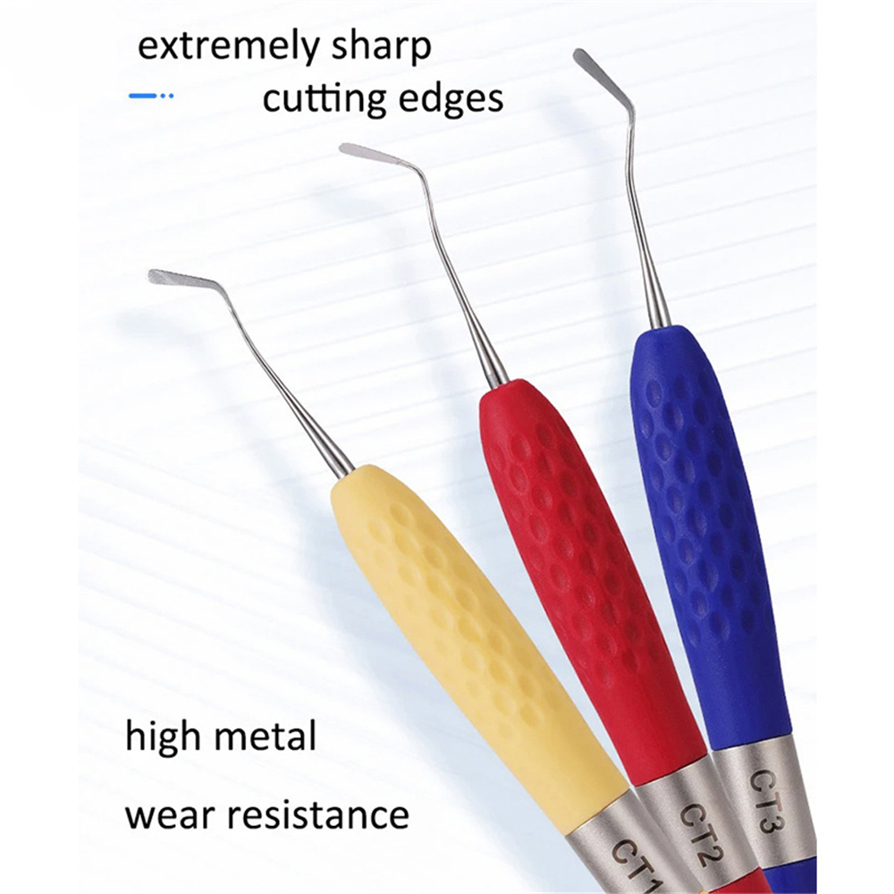 luxury Dental Composite Restorative Filling Set Ball Tip Amalgam Burnisher Lab Tool Kit