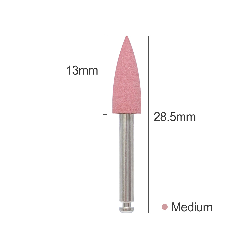 10pcs Dental Composite Polishing Finishing Burs Silicone Polishers RA 2.35mm