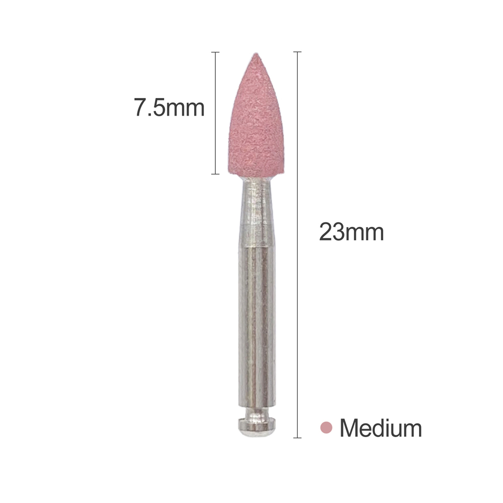 10pcs Dental Composite Polishing Finishing Burs Silicone Polishers RA 2.35mm
