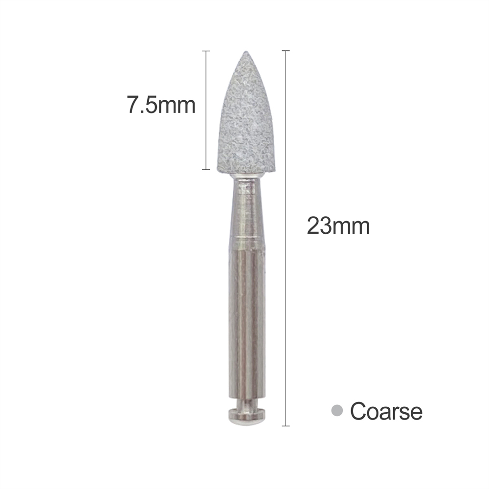 10pcs Dental Composite Polishing Finishing Burs Silicone Polishers RA 2.35mm