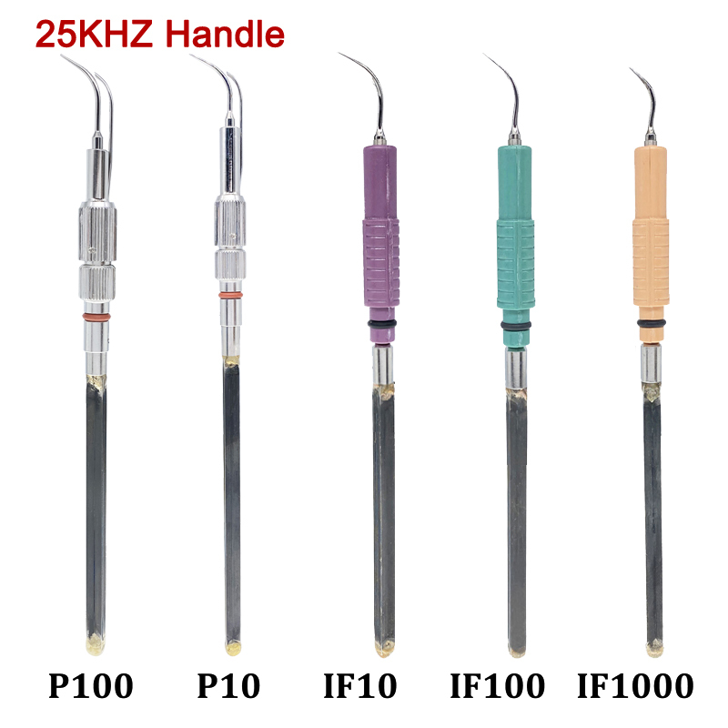 IF10 IF100 IF1000 P10 P100 Dental Scaler Inserts 25KHZ Tips