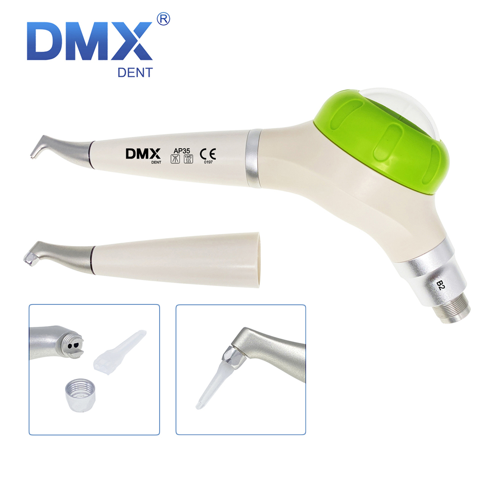 DMXDENT Dental Air Prophy Unit Teeth Polishing Nozzle Polisher Air Flow Jet Handpiece