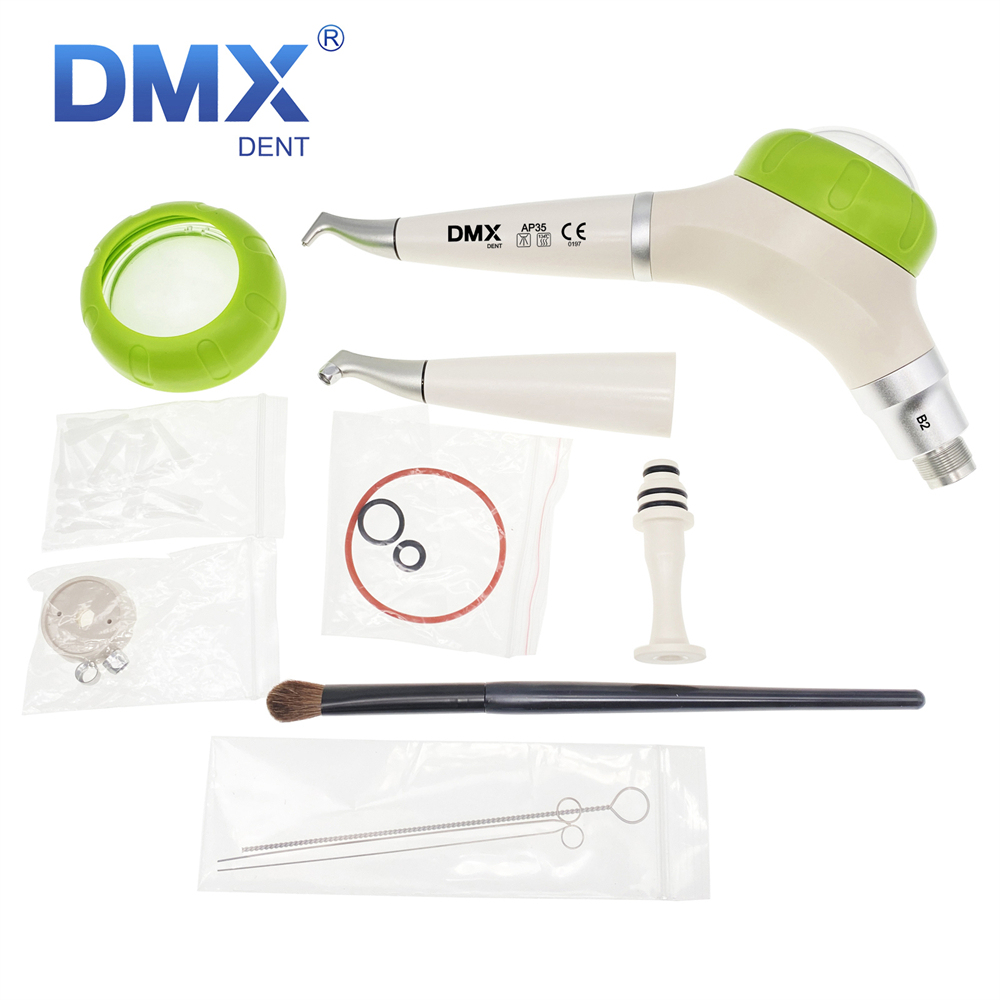 DMXDENT Dental Air Prophy Unit Teeth Polishing Nozzle Polisher Air Flow Jet Handpiece