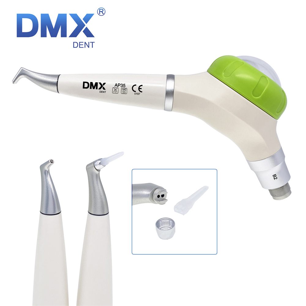DMXDENT Dental Air Prophy Unit Teeth Polishing Nozzle Polisher Air Flow Jet Handpiece