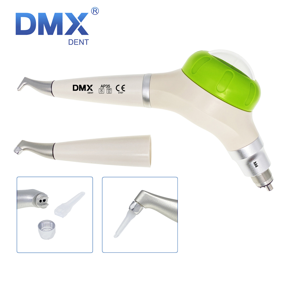 DMXDENT Dental Air Prophy Unit Teeth Polishing Nozzle Polisher Air Flow Jet Handpiece