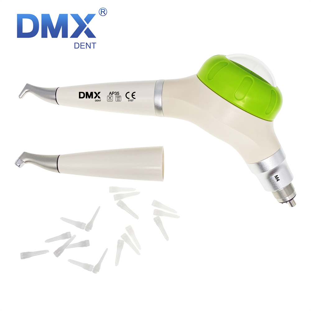 DMXDENT Dental Air Prophy Unit Teeth Polishing Nozzle Polisher Air Flow Jet Handpiece
