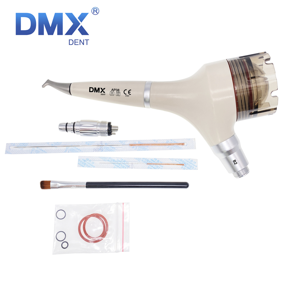 DMXDENT AP38 Dental Air Prophy Jet Teeth Polishing Polisher Handpiece Air Flow fit NSK/KAVO