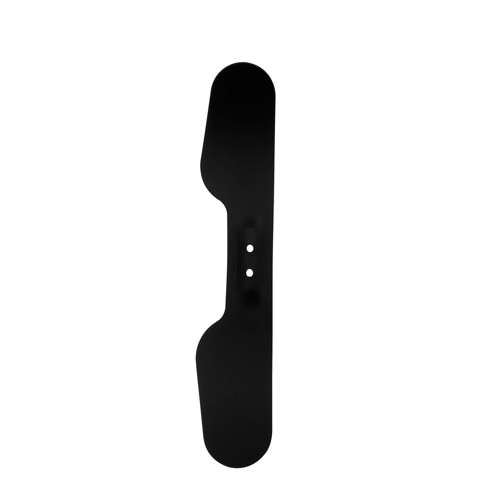 Dental Image black background Palatal/Anterior Contraster Aluminium Steel