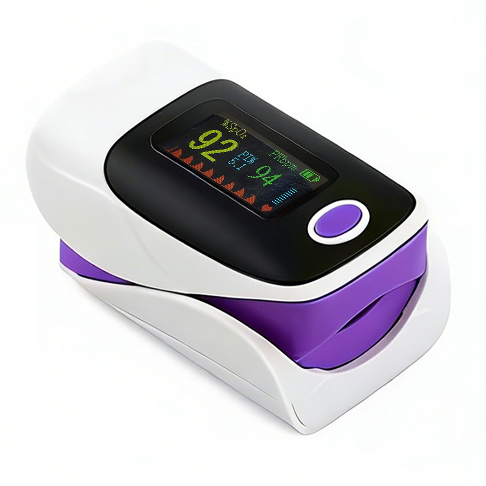 OLED Fingertip Pulse Oximeter Blood Oxygen SpO2 PR PI Heart Rate Monitor FDA CE