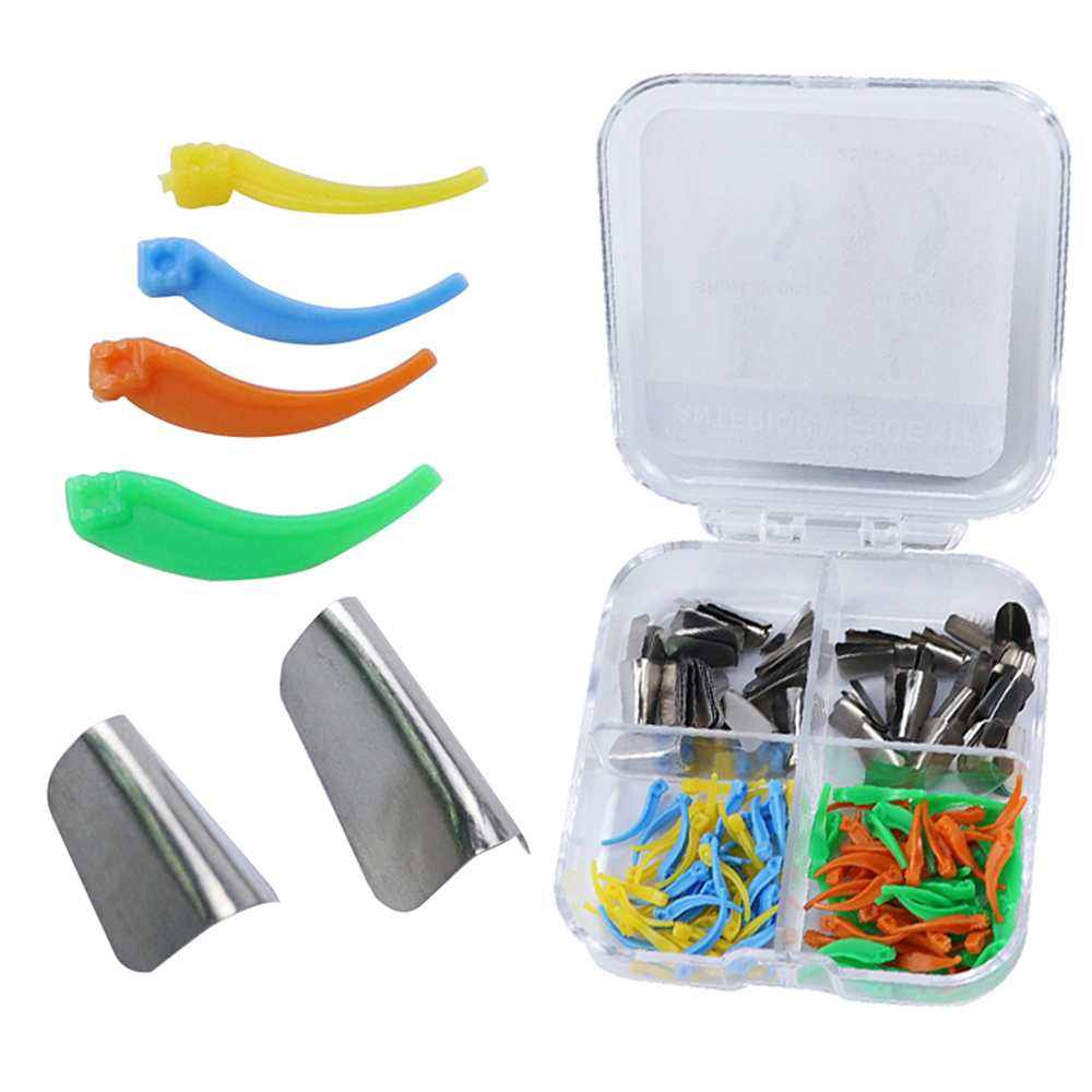 200Pcs Dental Supplies Anterior Matrix System Wedge Matrix Bands Interdental