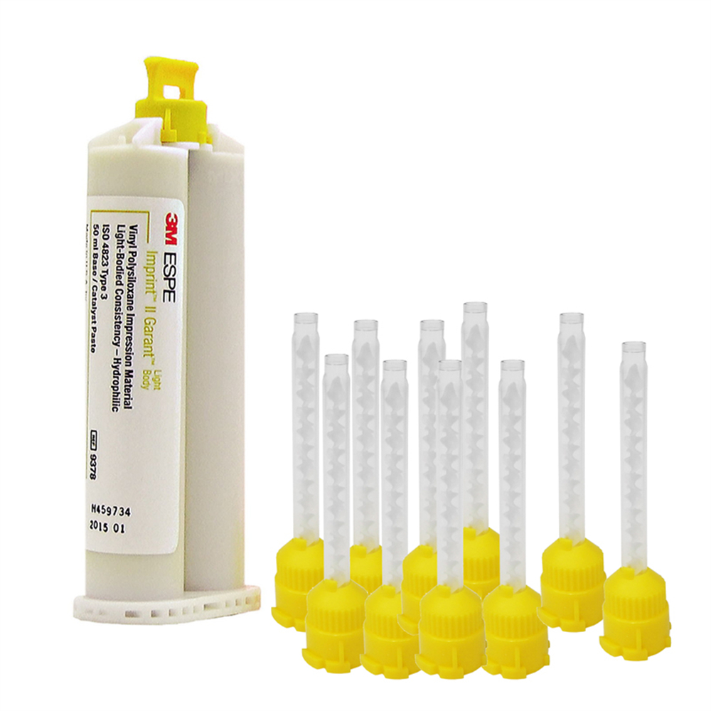 Dental 3M Espe Imprint II Garant Light Body Yellow Cartridge Refill 50 mL