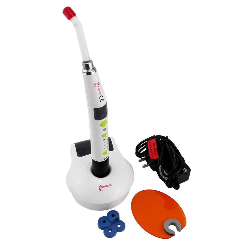 Woodpecker LED.C Dental Wireless LED Curing Light 5 Sec Cure 1200mW/cm² Original