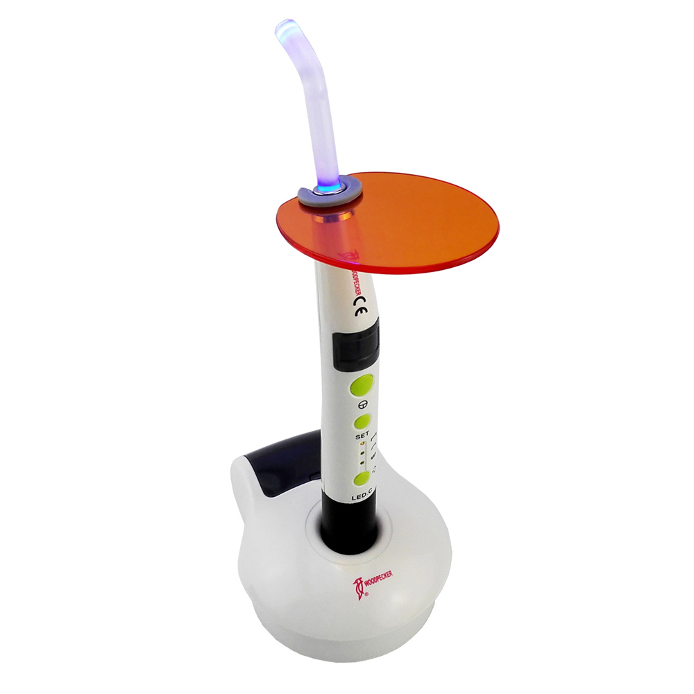Woodpecker LED.C Dental Wireless LED Curing Light 5 Sec Cure 1200mW/cm² Original
