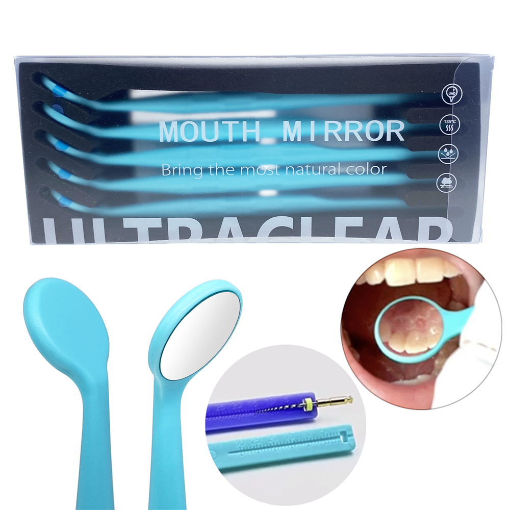 5PCS Dental Single/Double Sided Anti-fog Mouth Mirror Oral Mirrors