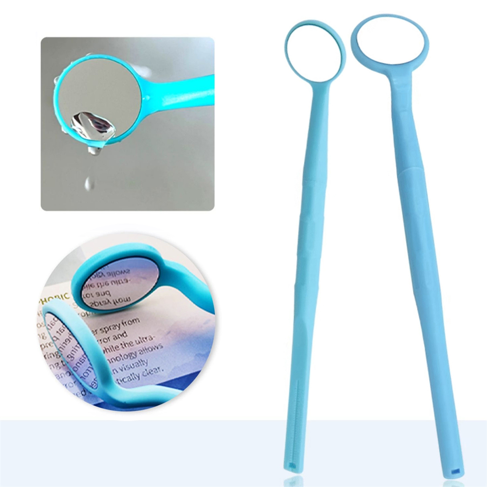 5PCS Dental Single/Double Sided Anti-fog Mouth Mirror Oral Mirrors