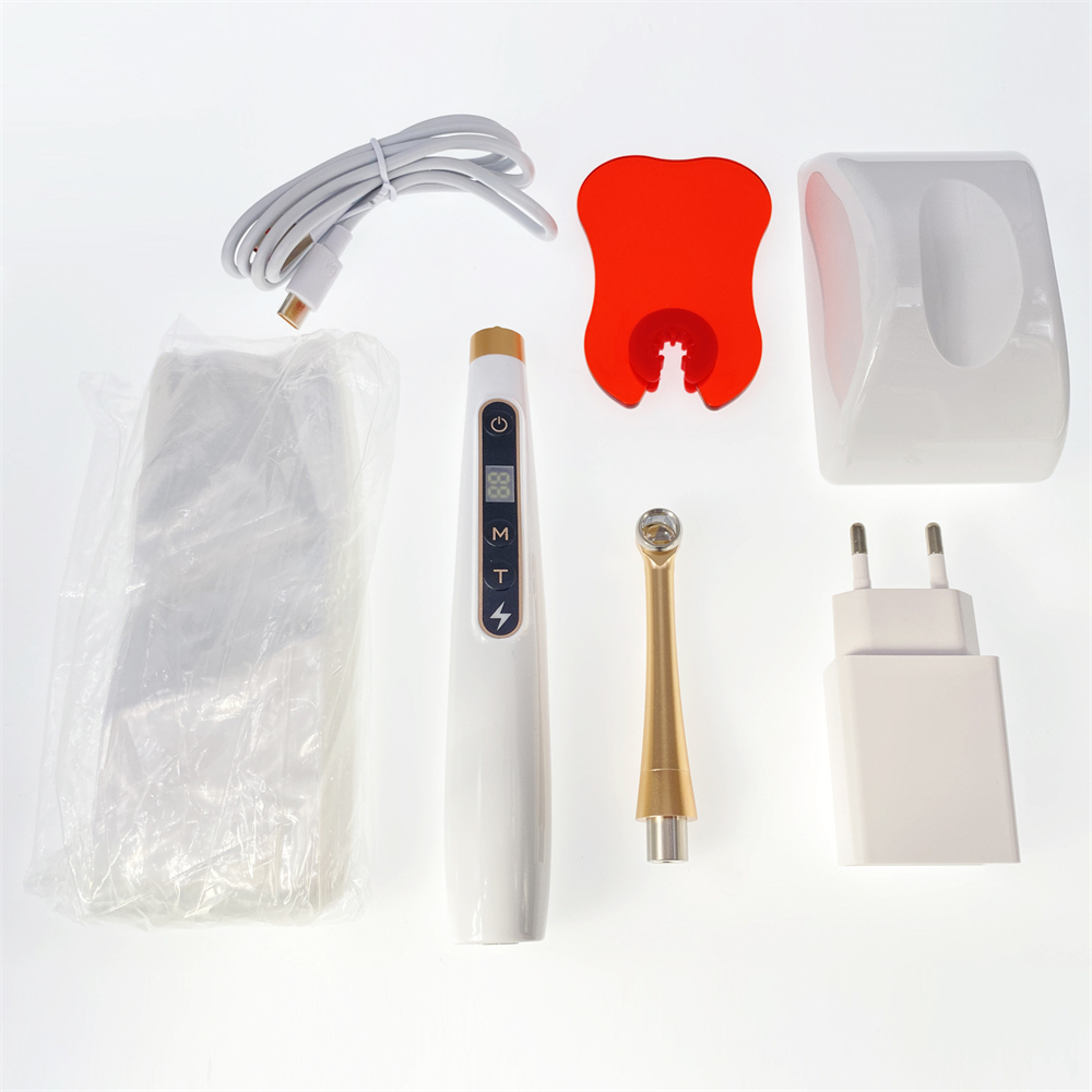 Dental Wireless Caries Detection and Curing Light Led 2 in 1 Function Detector
