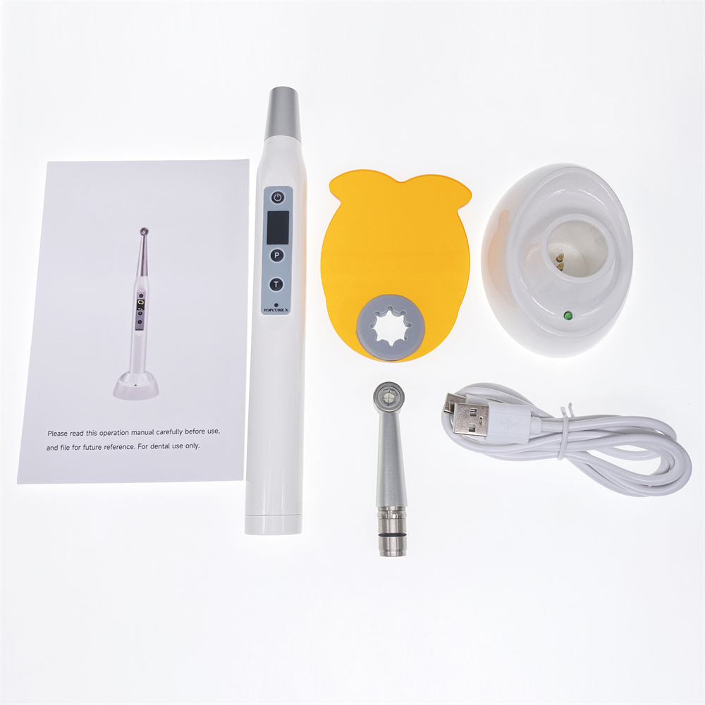 Dental 1 Second Curing Wireless LED Curing Light Lamp 2500mw/c㎡